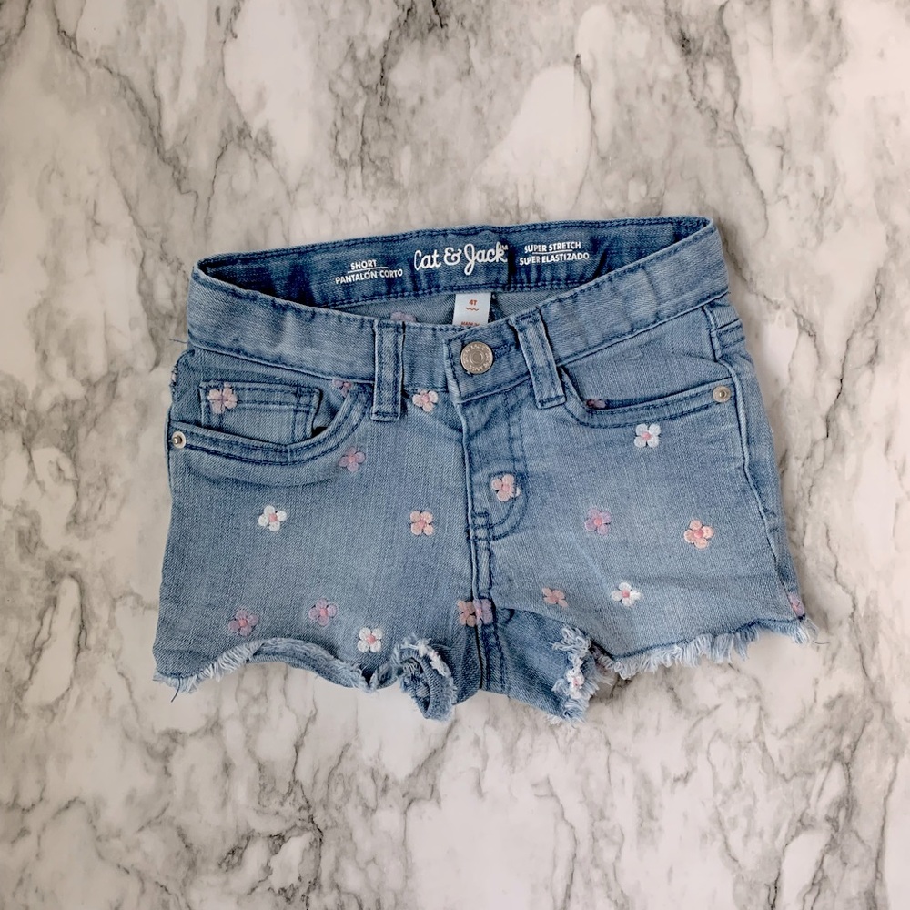 Girls 4T jean shorts